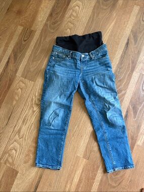Gap Maternity Blue Denim Jeans with Stretch Panel